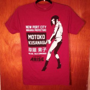 Motoko Kusanagi Arise Ghost in the Shell Small Cotton T-Shirt Bioworld Kodansha